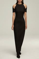 The Noor Dress in Black