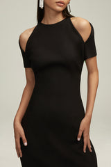 The Noor Dress in Black