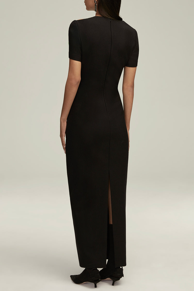 The Noor Dress in Black