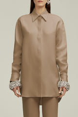 The Phillippa Shirtdress in Fungi
