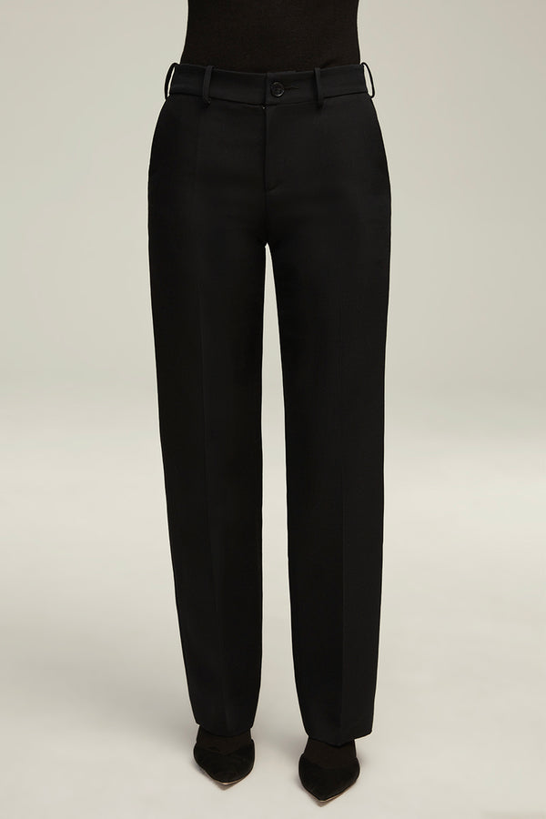 The Soren Trouser in Black