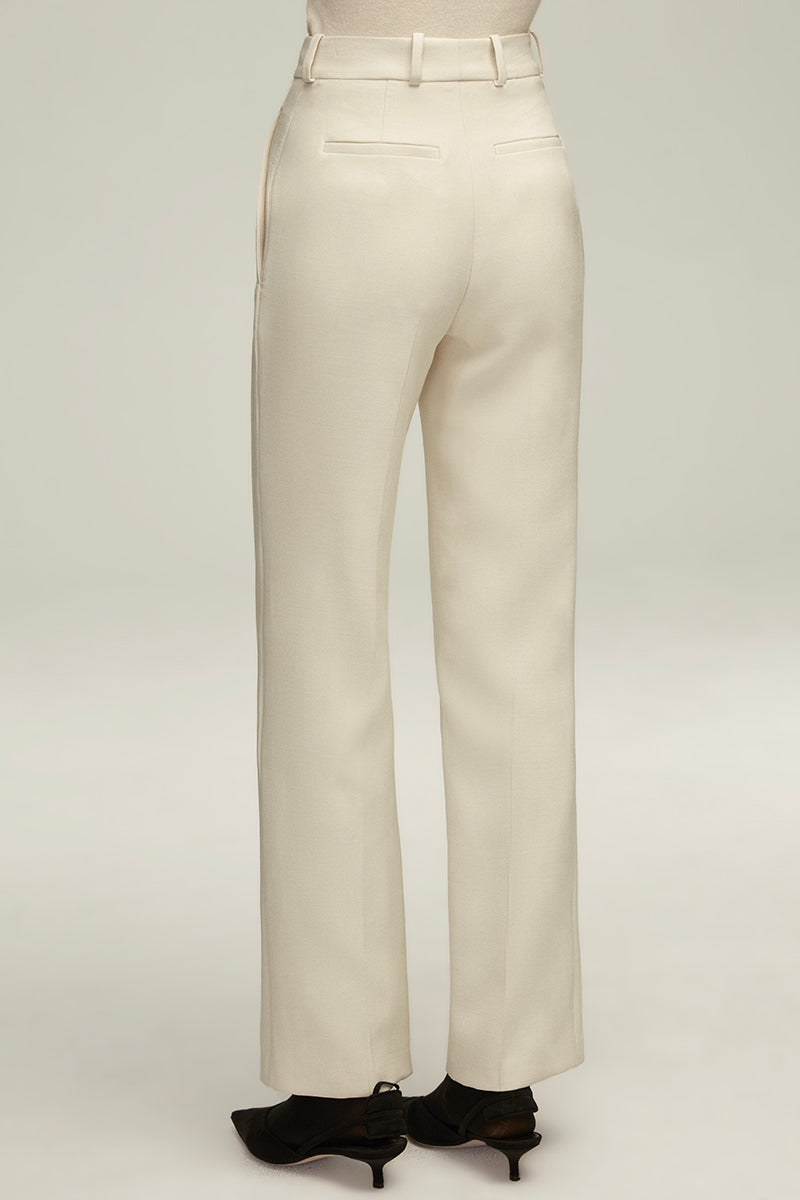 The Soren Trouser in Egret