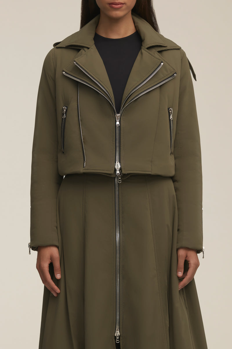 The Briar Jacket in Dark Olive