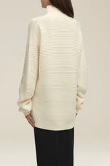 The Charlie Sweater in Ivory