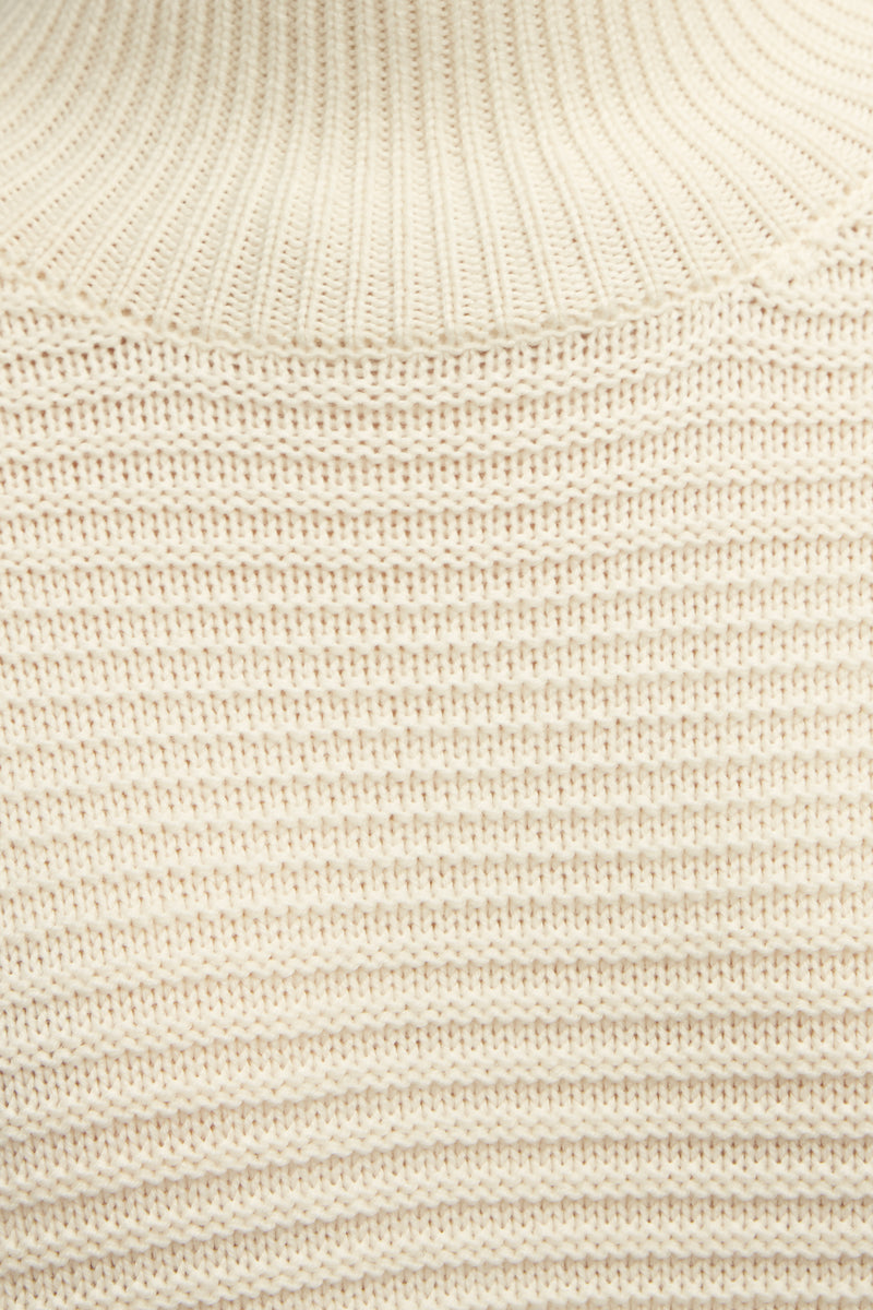 The Charlie Sweater in Ivory