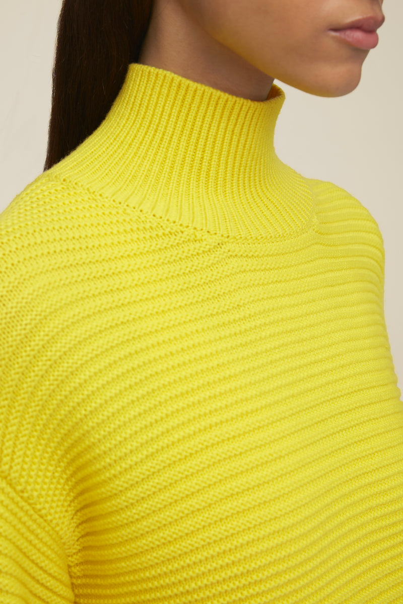 The Charlie Sweater in Yellow