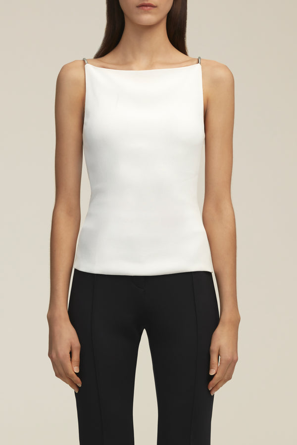 The Jenna Top in White