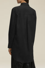 The Phillippa Shirtdress in Black