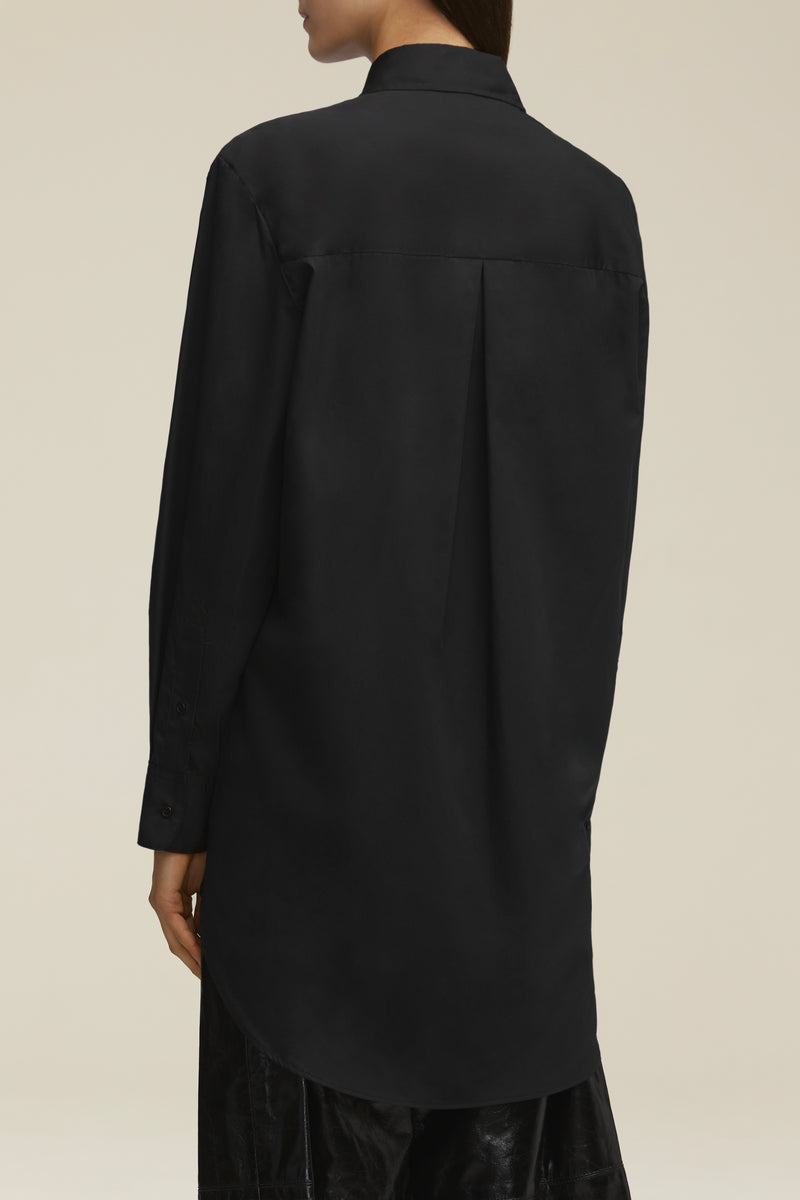 The Phillippa Shirtdress in Black