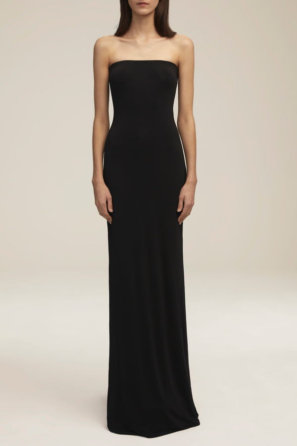 The Sandra Gown in Black