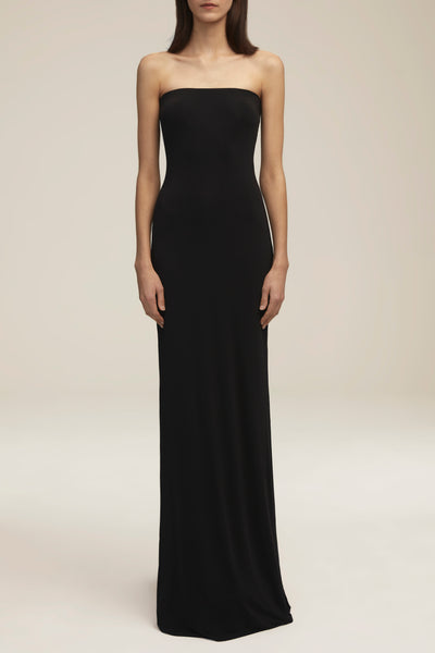 The Sandra Gown in Black – BRANDON MAXWELL