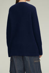 The Harlan Sweater in Navy