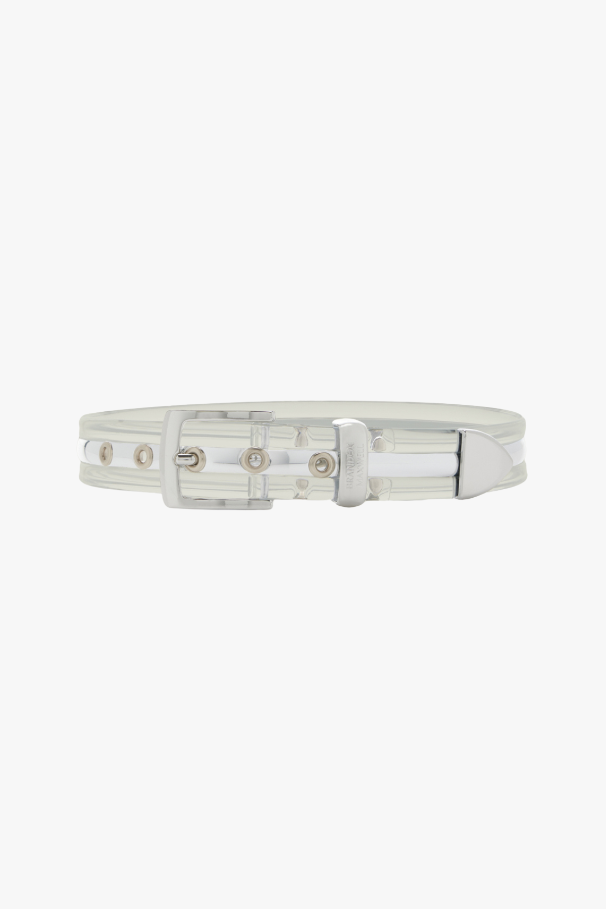 The Transluscent Belt in Silver