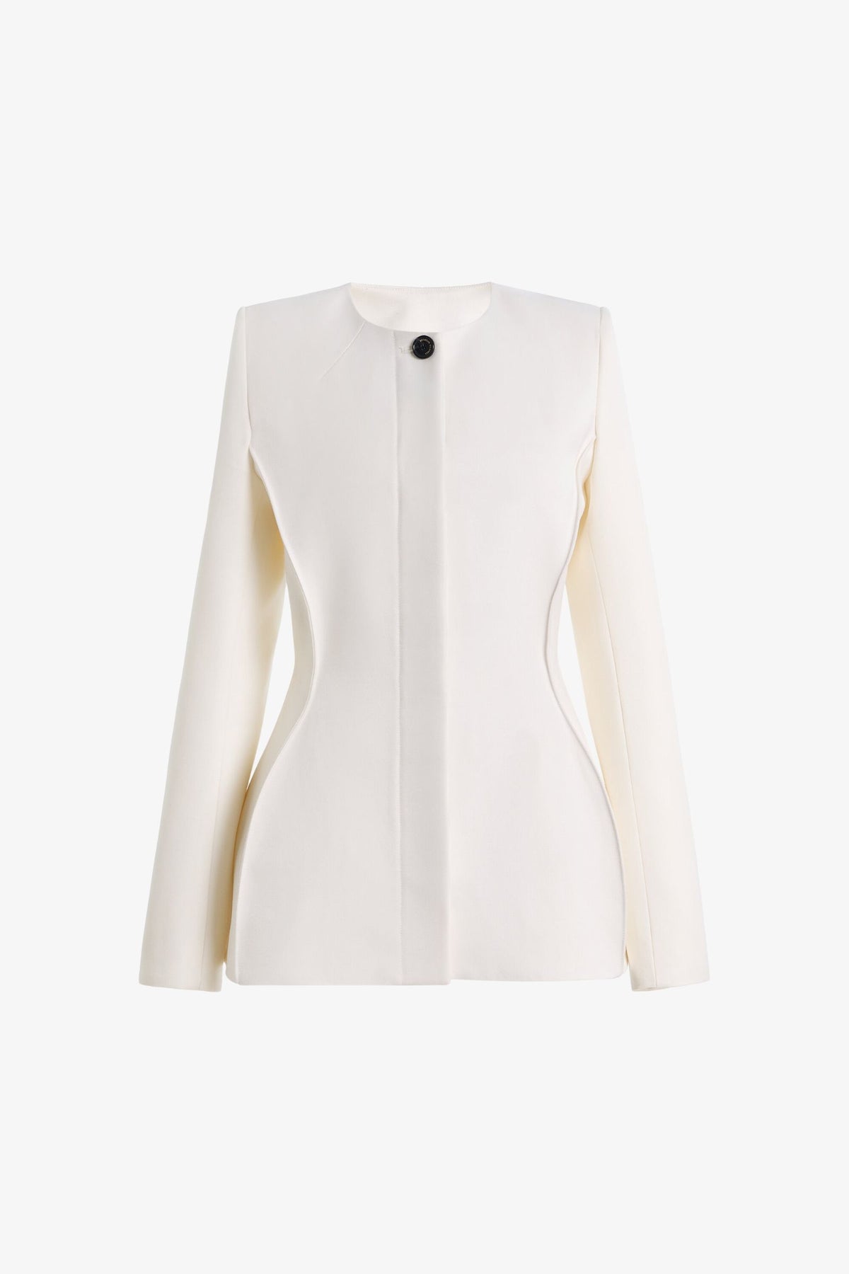 Product view of the Shelton Jacket in Ivory.