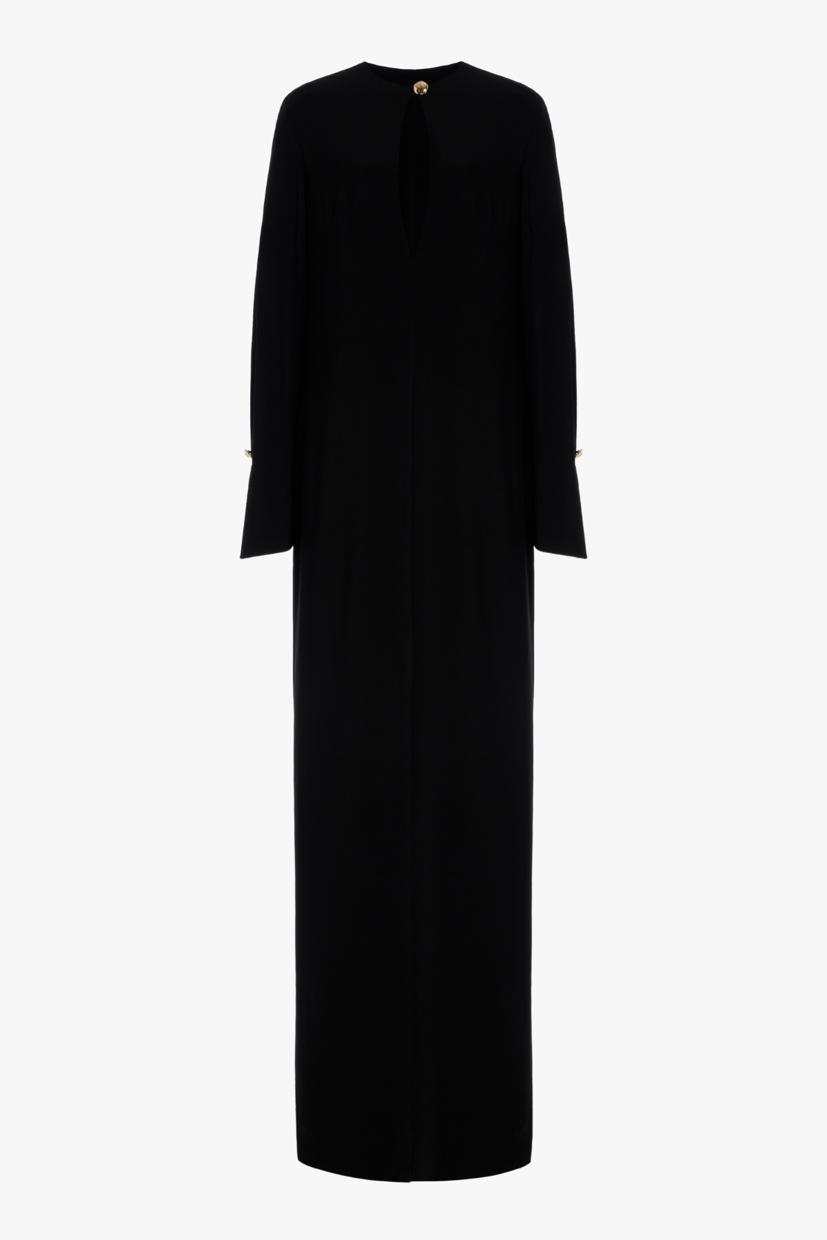 The Sylvie Gown in Black Jersey