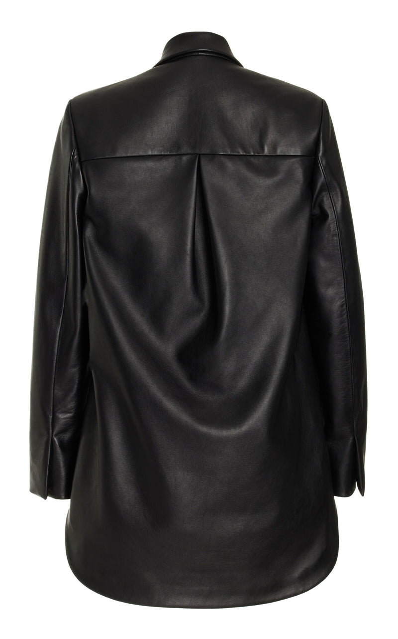 The Kennedi Jacket in Black Nappa Leather