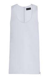 The Ava Shift Dress in Sky Blue