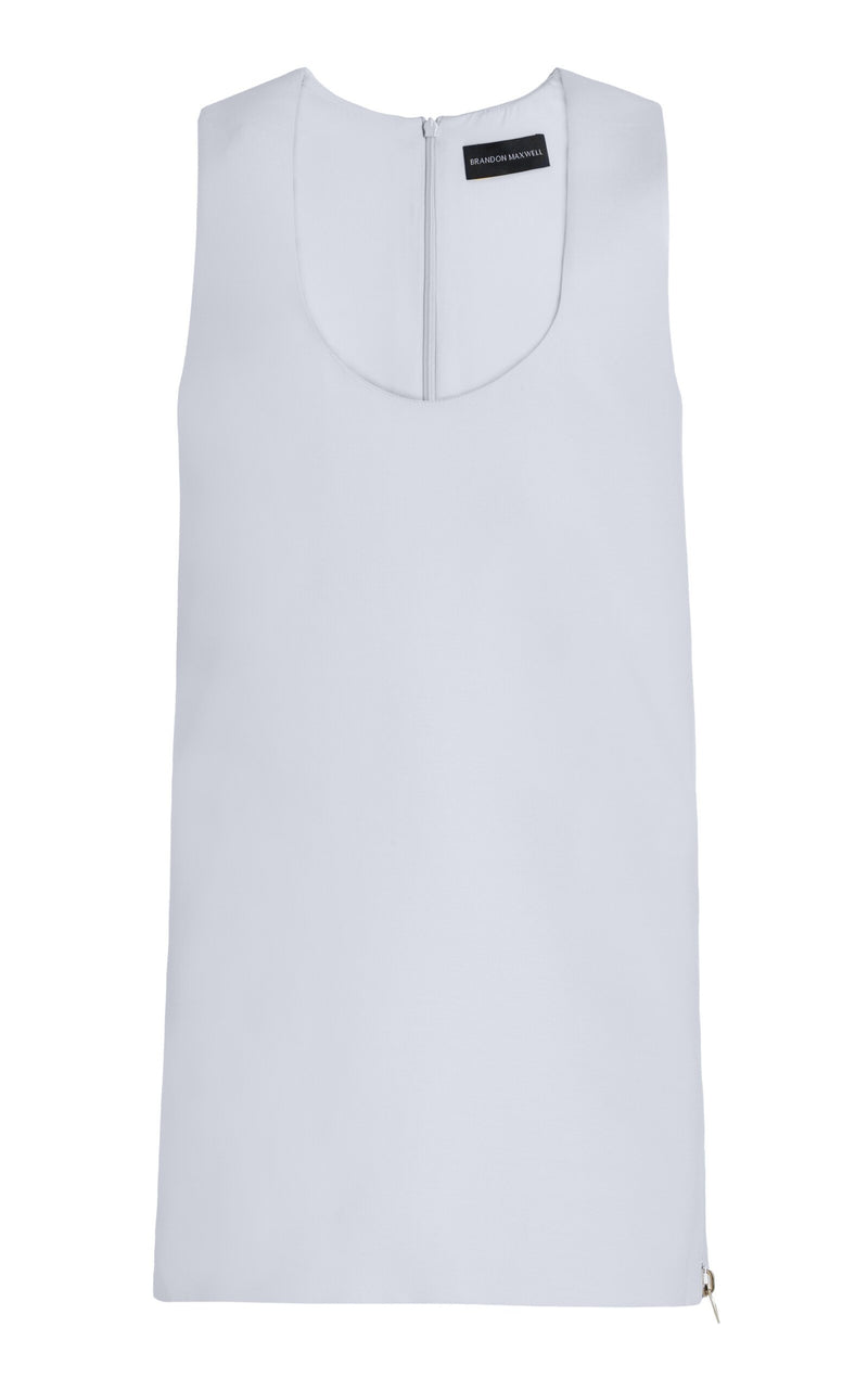 The Ava Shift Dress in Sky Blue