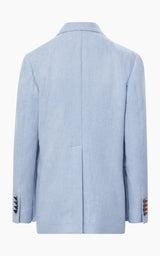 The Ashland Jacket in Pale Blue