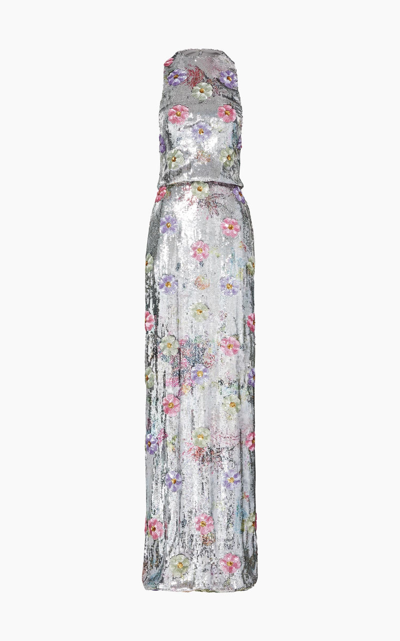 The Seneca Gown in Pastel Sequins