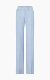 The Rena Trouser in Herringbone Tweed