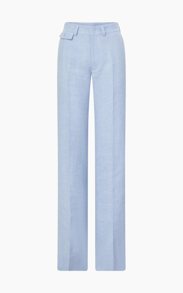 The Rena Trouser in Herringbone Tweed