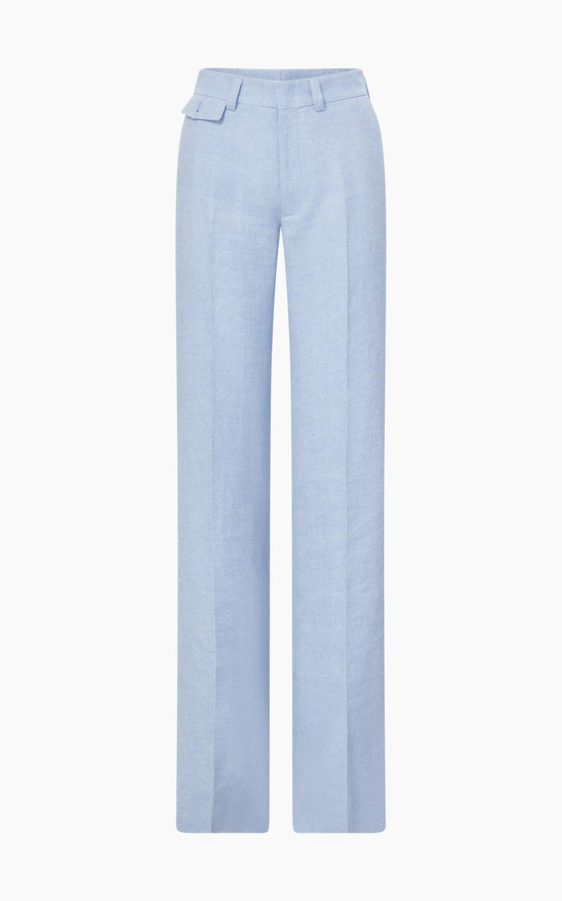 The Rena Trouser in Herringbone Tweed