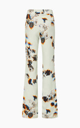 The Rena Trouser in Mint Kaleidoscope Floral