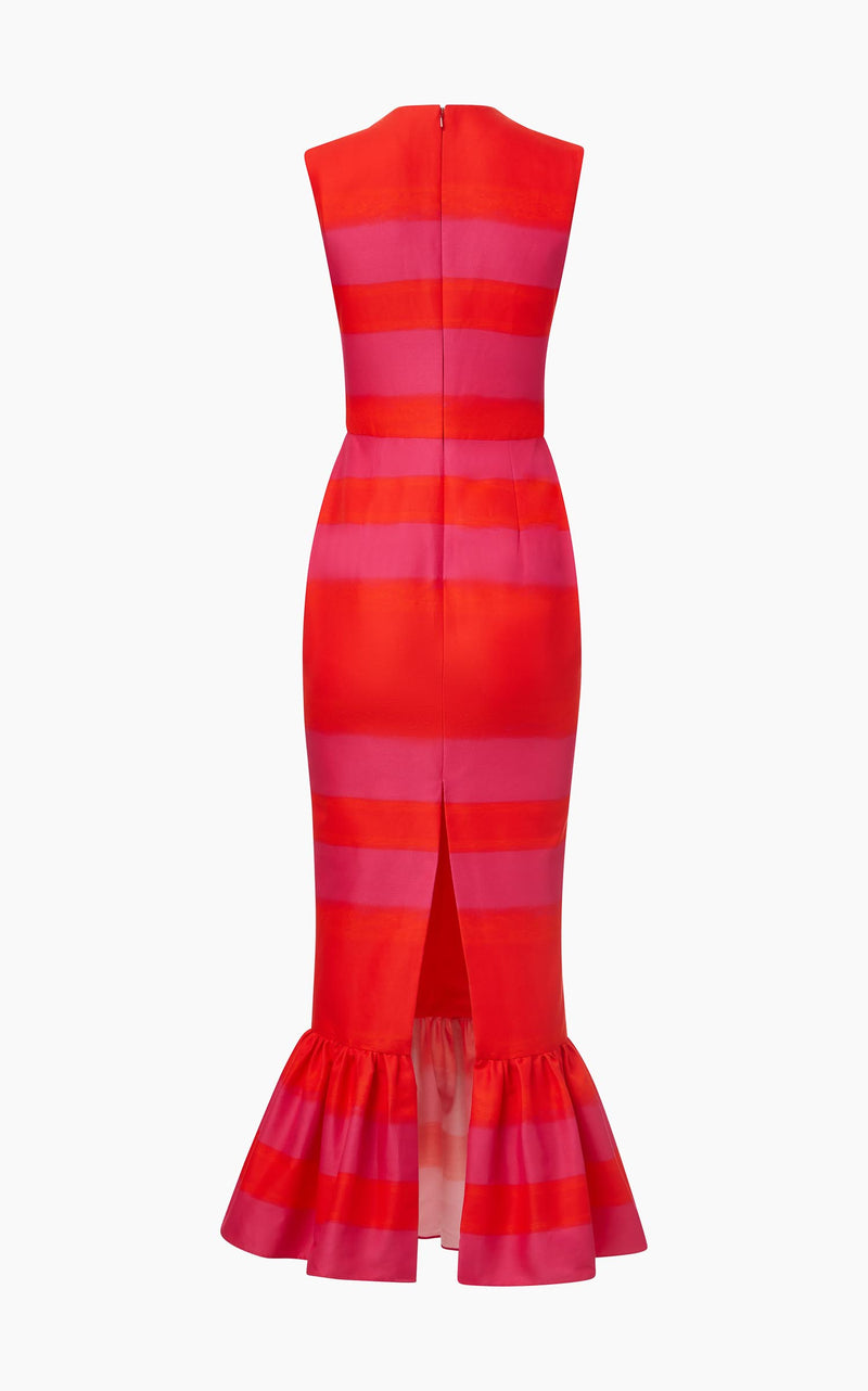 The Maren Dress in Silk Faille