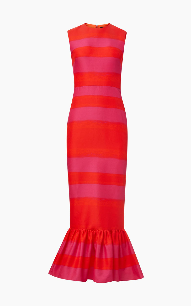 The Maren Dress in Silk Faille